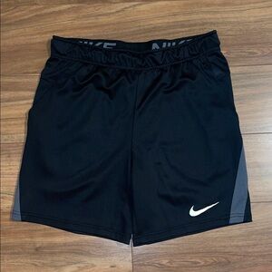 Nike Black and Gray Athletic Shorts